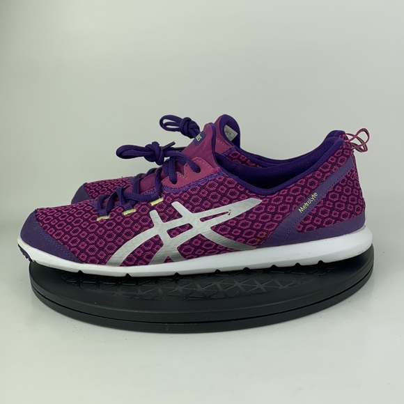 Asics MetroLyte Purple/White Athletic Running Shoes Q481N Women's Size 11.5 - Picture 8 of 12